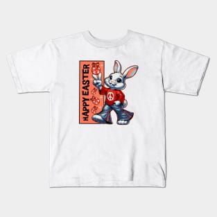 Easter bunny 70s Kids T-Shirt